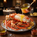 OCEANZEN Alaskan Red King Crab Legs | Wild-Caught | Fully Cooked